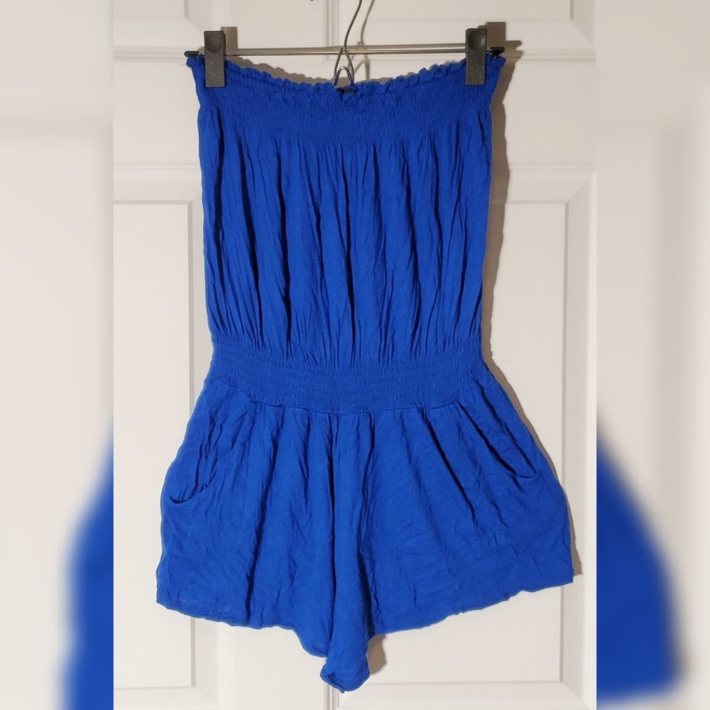 Blue romper